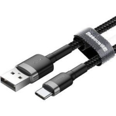 Baseus Cafule USB Type-C kabel 3m Sort Grå